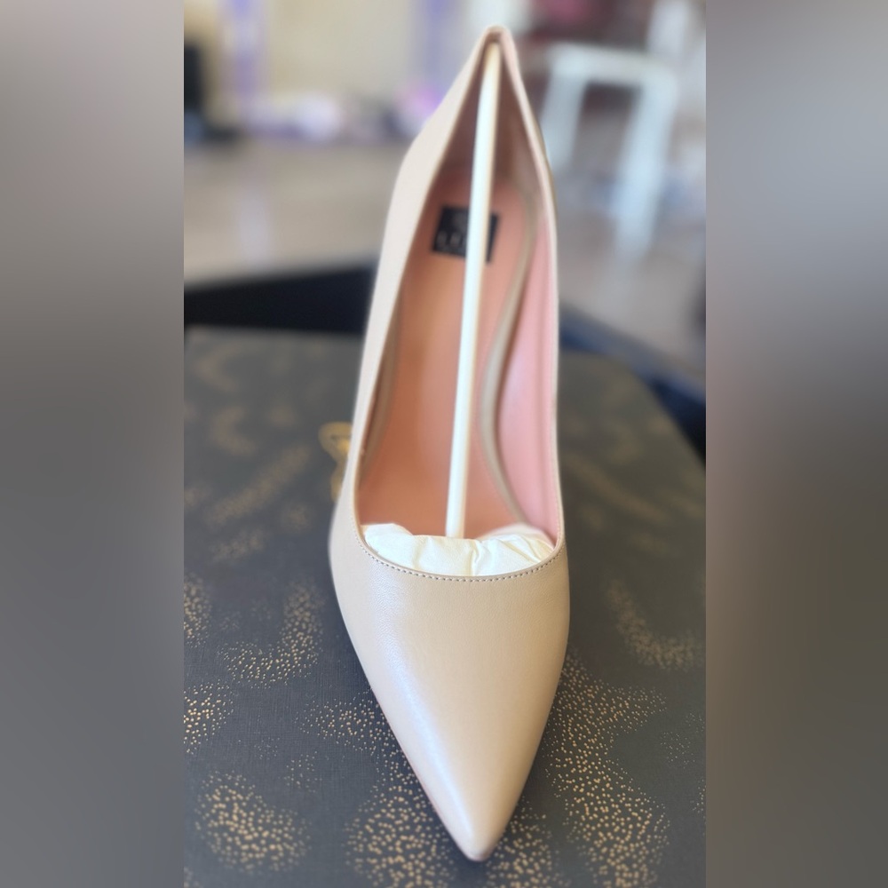 Elegant Beige Women's Heels